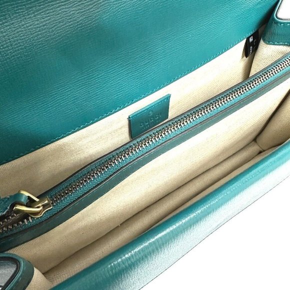 GUCCI Bicolor Duonisos Chain Shoulder Bag - Picture 16 of 16